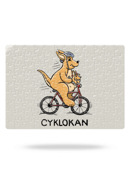 Cyklokan puzzle White