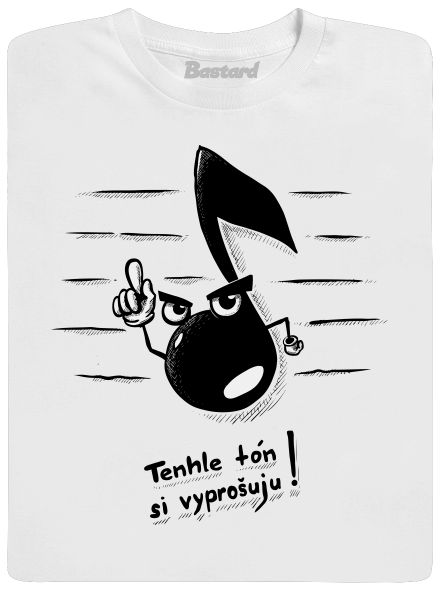 Tón dětské tričko White