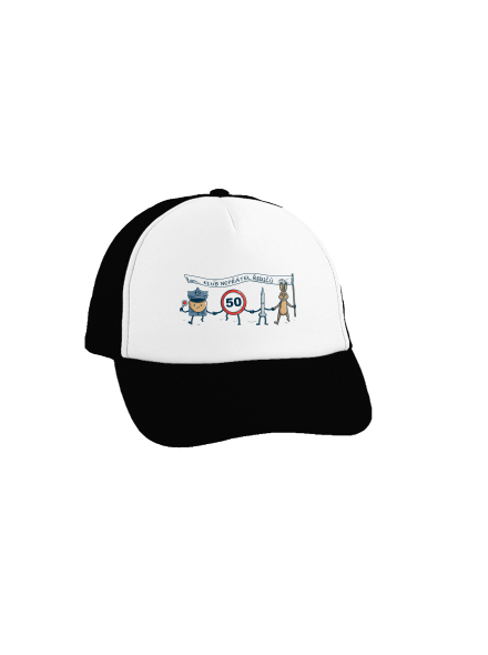 Nepřátelé řidičů kšiltovka truckerka Black cap