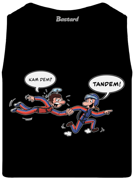Tandem pánské tílko Black