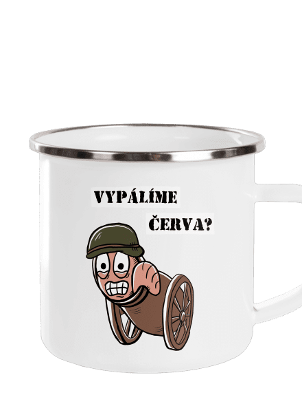 Vypálíme červa? plecháček White