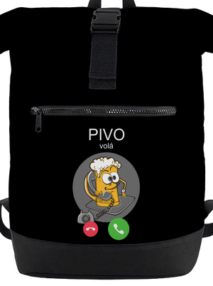 Pivo volá batoh Black