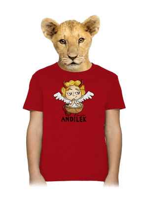 Andílek dětské tričko Red