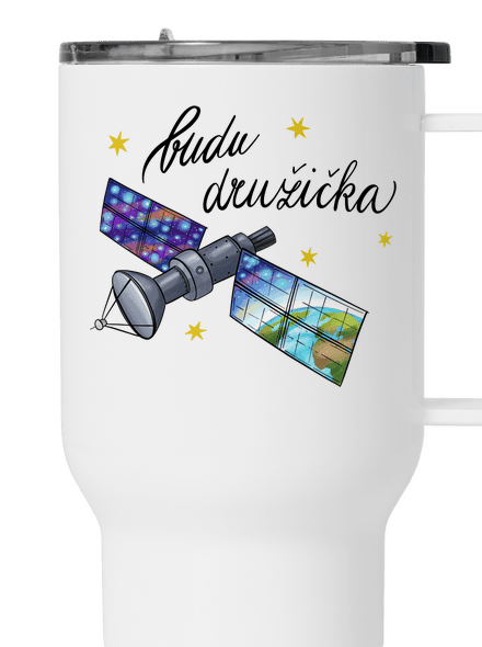 Budu družička termohrnek White