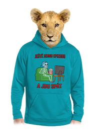 dětská mikina klokanka