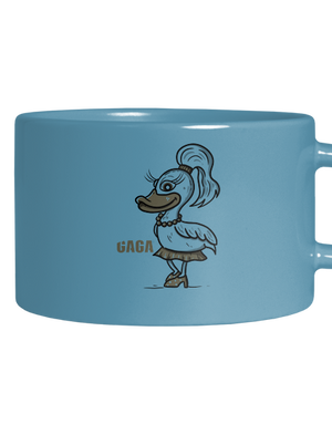 Lejdy Gaga hrnek makronka Blue Macaron