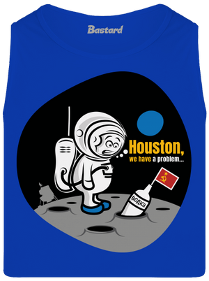 Máme problém pánské tílko Royal Blue