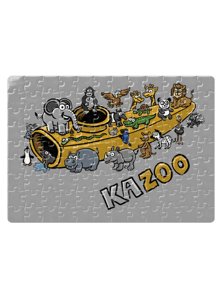 KaZoo puzzle White