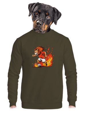 unisex mikina bez kapuce