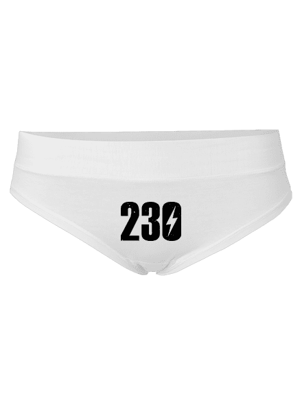 230 V dámské kalhotky White