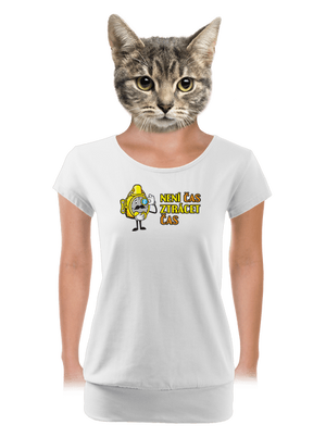 dámské tričko s lemem