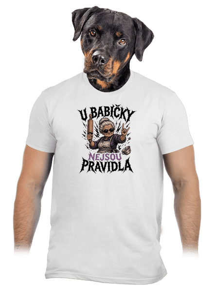 U babičky pánské tričko White
