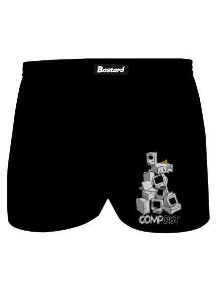 Compost pánské trenky Black