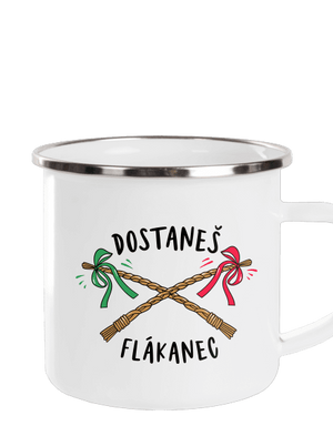 Flákanec plecháček White