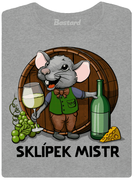 Sklípek mistr dámské tričko Dark Gray Melange