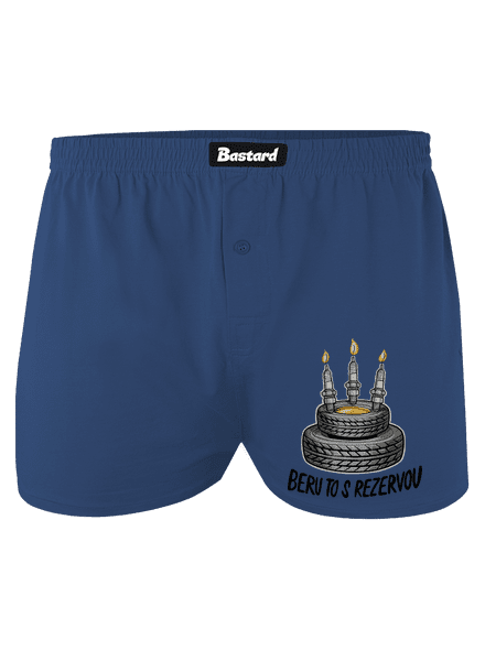 Beru to s rezervou pánské trenky Blue