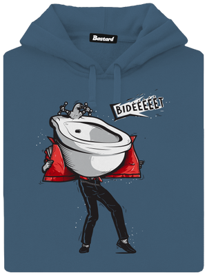 Bidet dámská mikina klokanka Denim