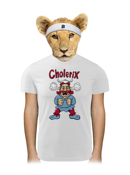 Cholerix dětské sportovní tričko White