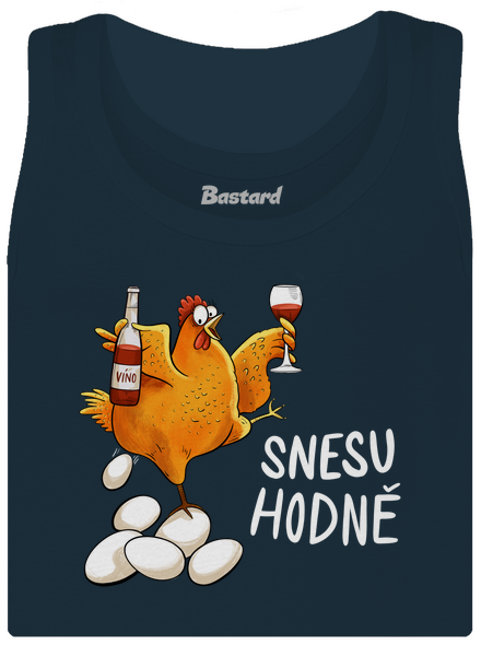 Snesu hodně dámské tílko klasické Navy