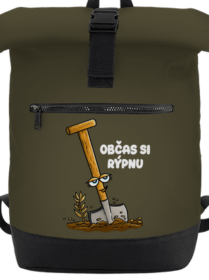 Občas si rýpnu batoh Military Green