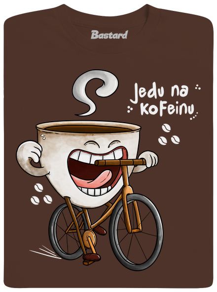 Jedu na kofeinu pánské tričko Chocolate
