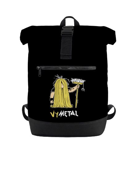 Metalista batoh Black