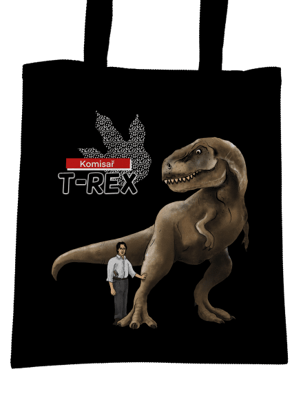 Komisař T-Rex taška Black