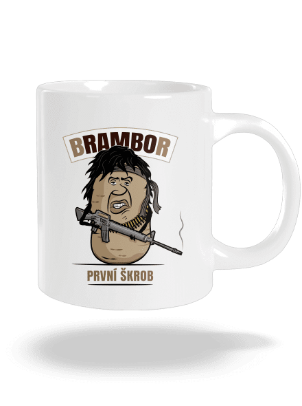 Brambor velký hrnek White