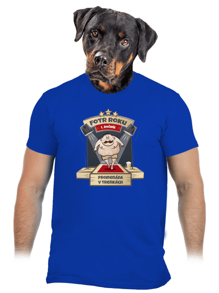 Fotr roku pánské tričko Royal Blue