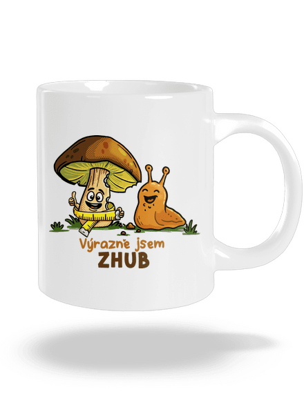 Jsem zhub velký hrnek White