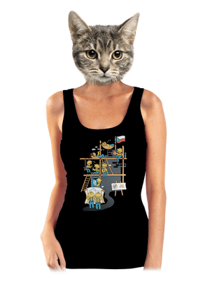 dámské tílko klasické