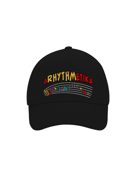 Arhythmetika kšiltovka baseballka Black
