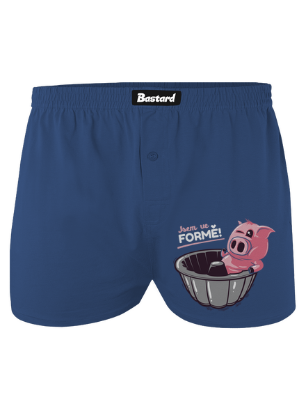 Ve formě pánské trenky Blue