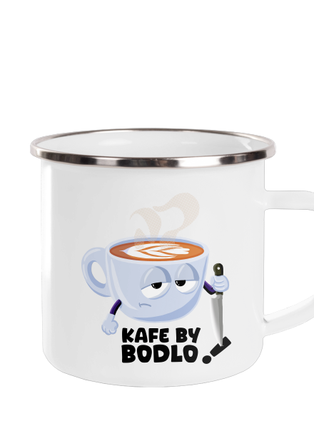 Kafe by bodlo plecháček White
