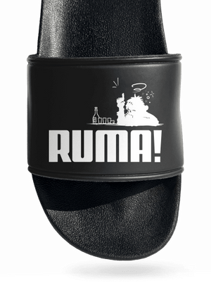 Ruma pantofle Black