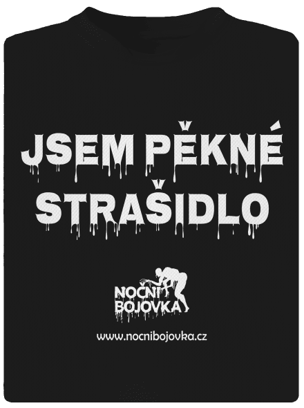 Jsem pěkné strašidlo dětské sportovní tričko Black