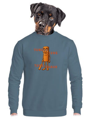 unisex mikina bez kapuce