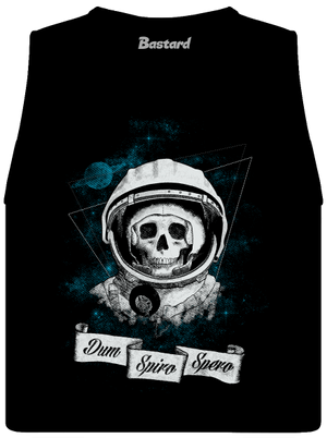 Dum Spiro Spero dámské tílko volné Black