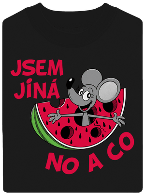 Jsem jiná unisex mikina bez kapuce Black