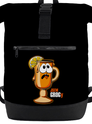 Jsem grogy batoh Black