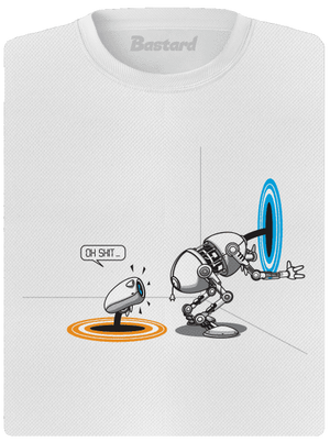 Portal dámské sportovní tričko White