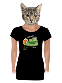 dámské tričko s lemem