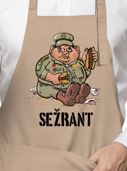Sežrant zástěra Rope