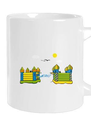 Bitva o hrad velký hrnek White