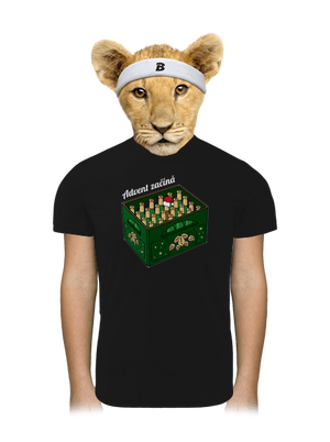 Advent začíná dětské sportovní tričko Black