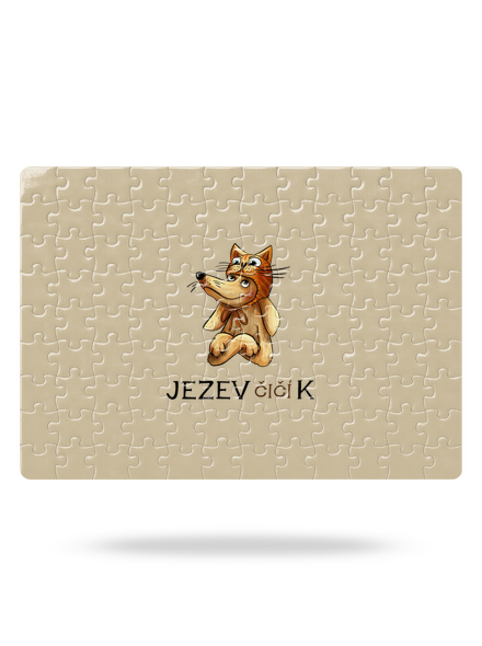 Jezevčičík puzzle White