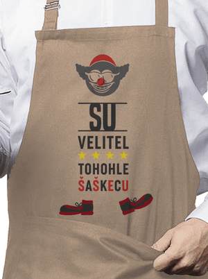 Velitel šaškecu zástěra Rope