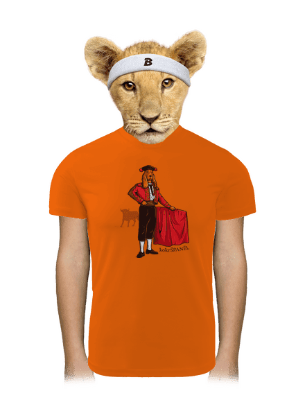 Kokršpaněl dětské sportovní tričko Neon Orange