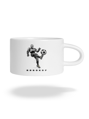 Robokop hrnek makronka White