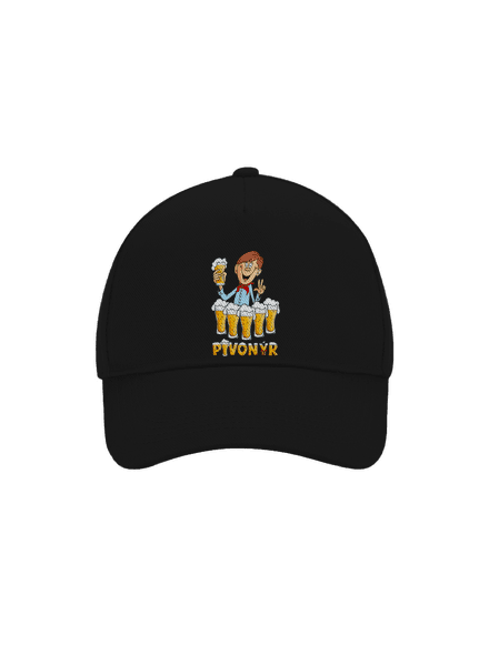 Pivonýr a pivonýrka kšiltovka baseballka Black